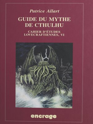 cover image of Guide du mythe de Cthulhu